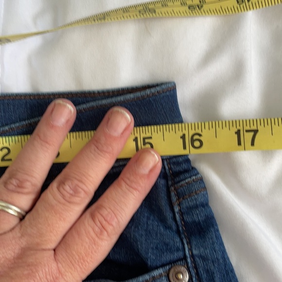 Anne Taylor Loft medium high waist skinny ankle jeans EUC - Picture 8 of 9